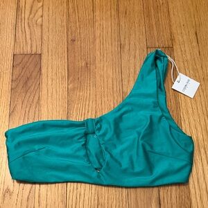 NWT One-Shoulder Bikini Top